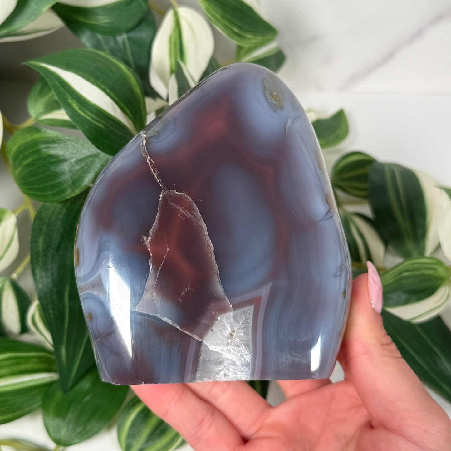 Mozambique agate freeform 160