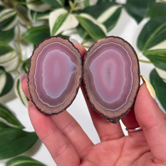 Zhanguo agate pair 120