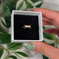 Size 5 peach labradorite ring