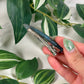 Blue labradorite hair clip C (clamp style) *odd shaped