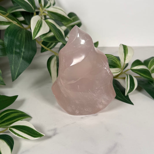 Rose quartz flame 62