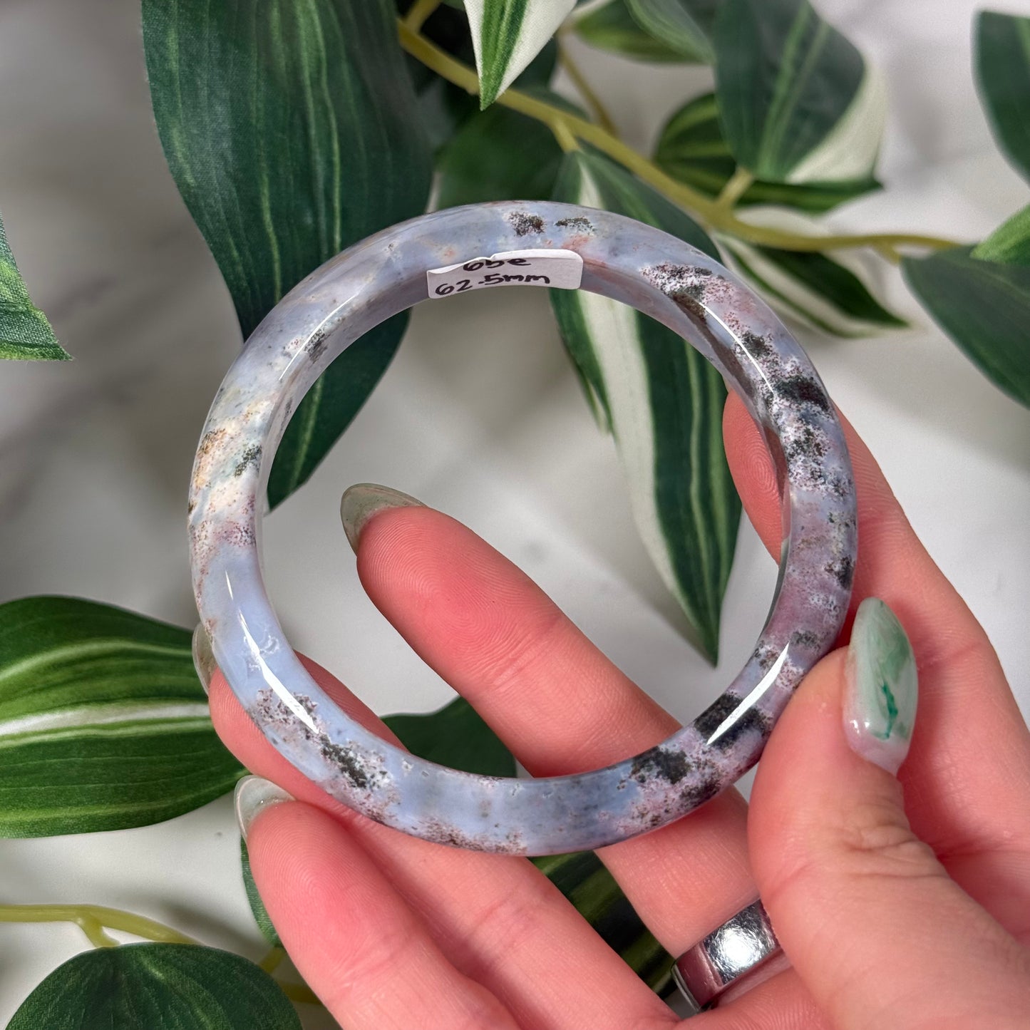 62.5mm Cosmic jasper bangle E