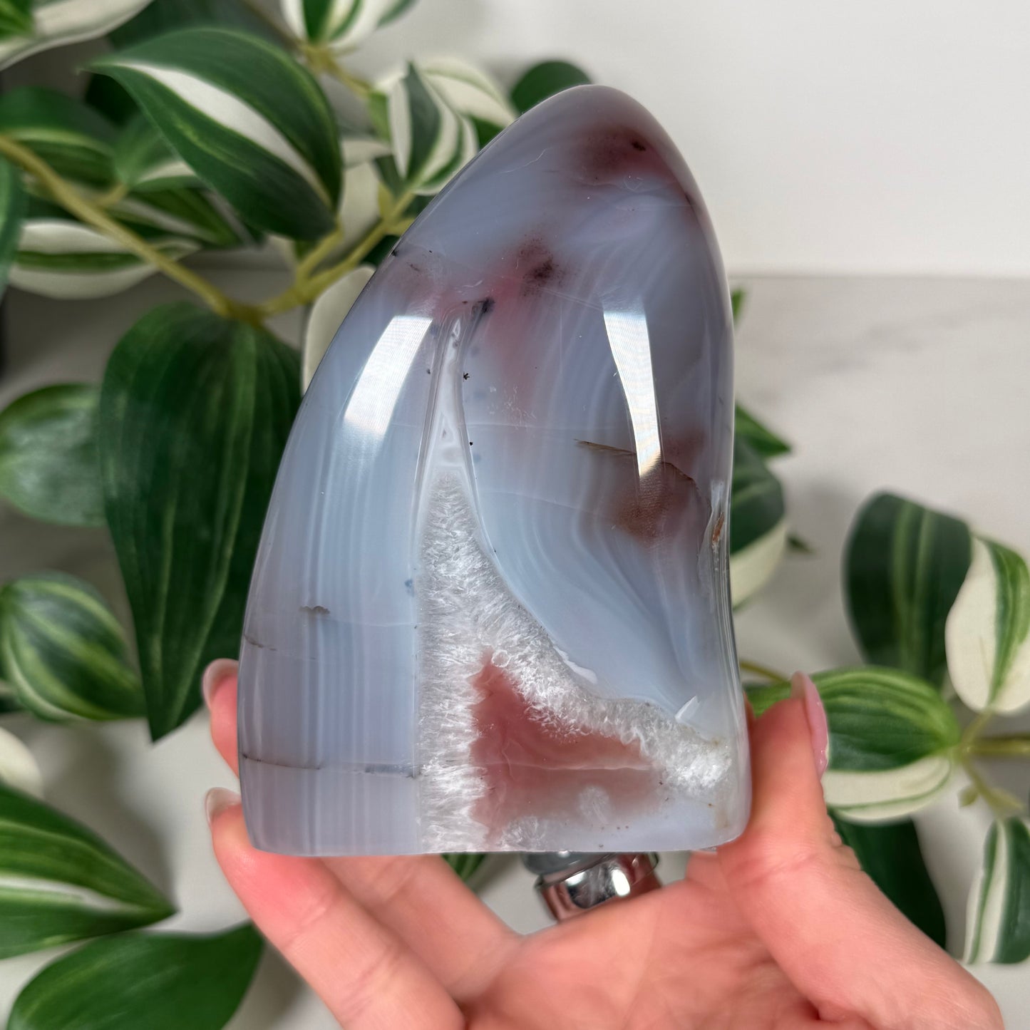 Mozambique agate freeform 113