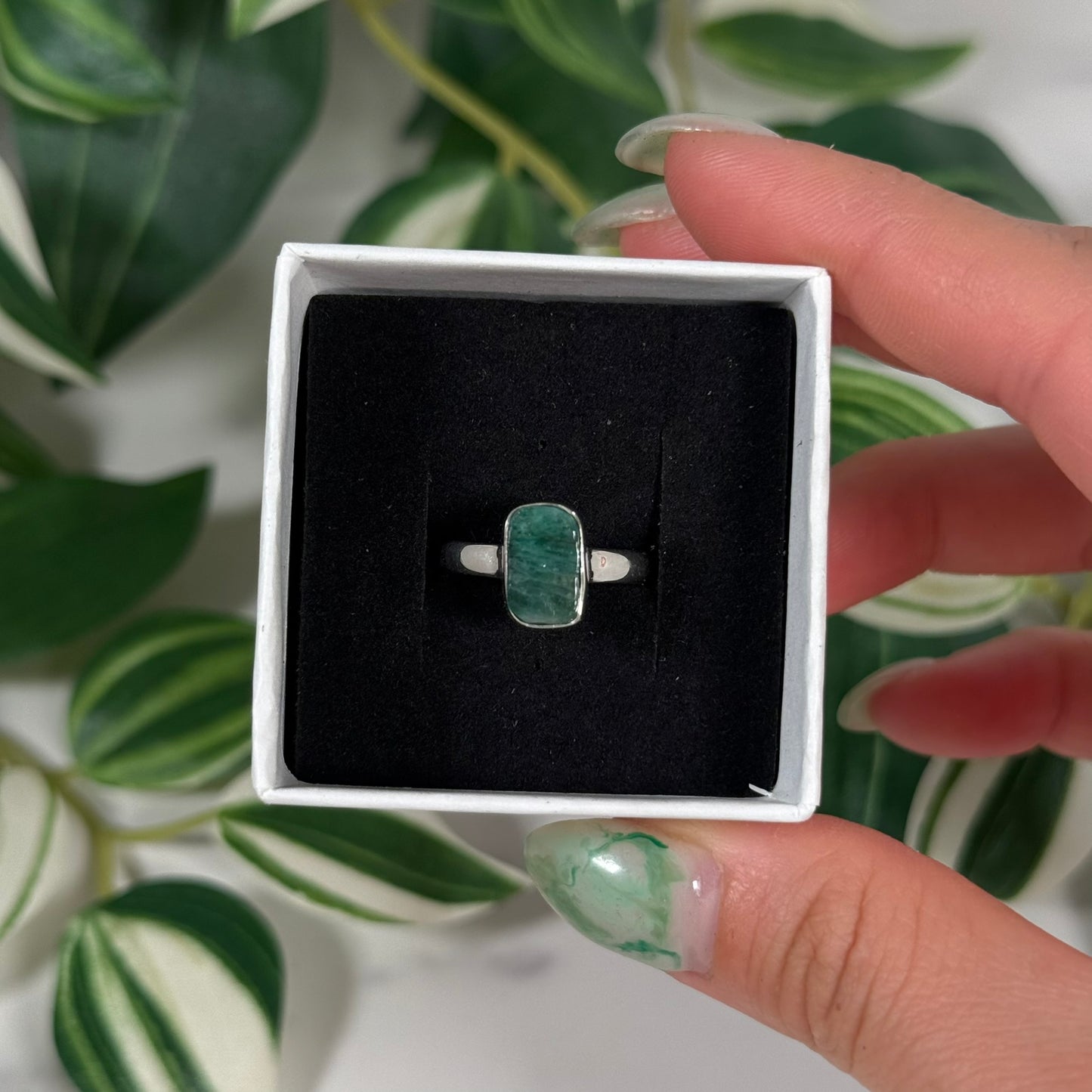 Size 8 Emerald ring