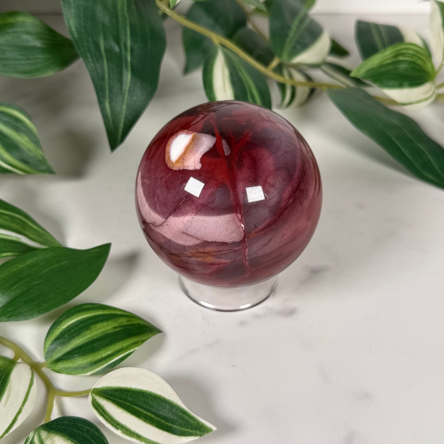 Mookaite sphere 74