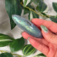 Green labradorite hair clip B