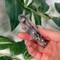 Rhodonite hair clip