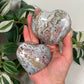 Veinless ocean jasper hearts