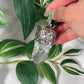 Lemurian quartz pendant A