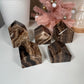 Brown onyx village house set