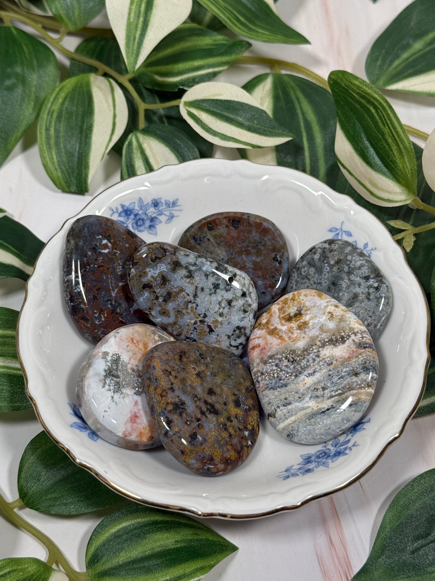 Sea jasper flatstone