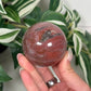 Petrified wood sphere