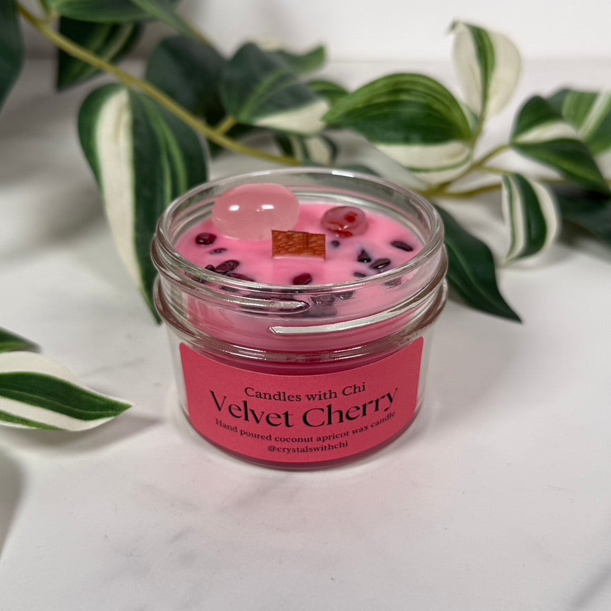 Velvet Cherry Candle - Small 4oz