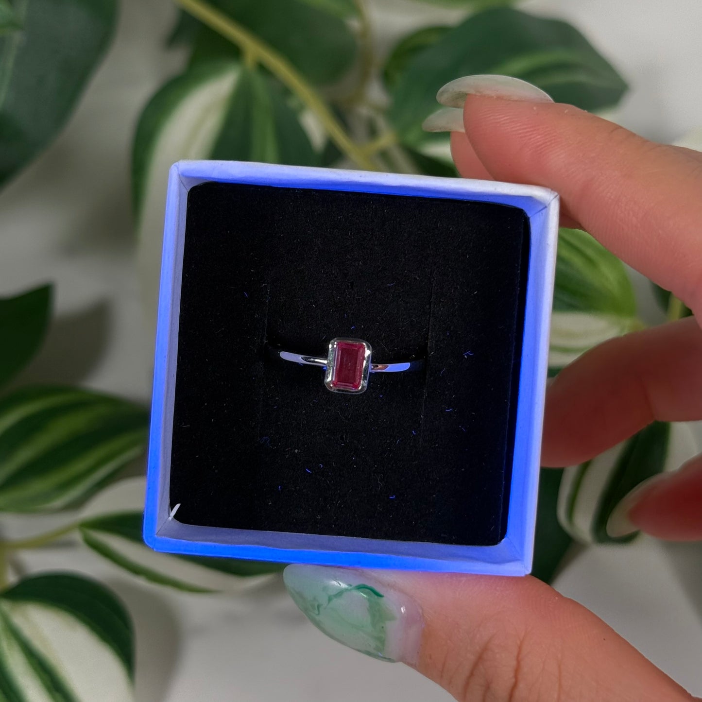 Size 9 alexandrite ring