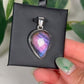 Pink/purple labradorite pendant B