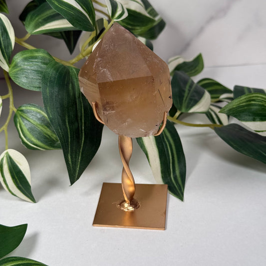 Natural citrine with mica 165