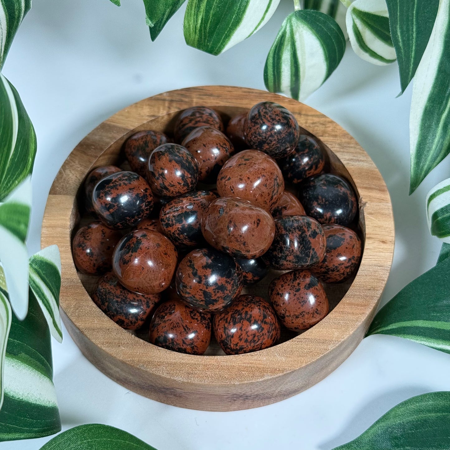 Mahogany obsidian tumble