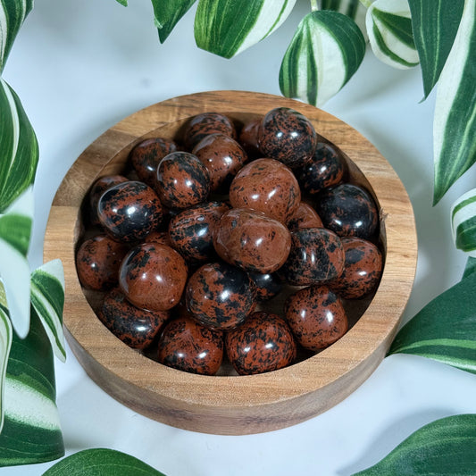 Mahogany obsidian tumble