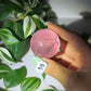 Star rose quartz sphere 55
