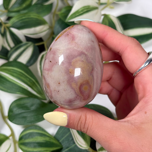 Polychrome jasper egg