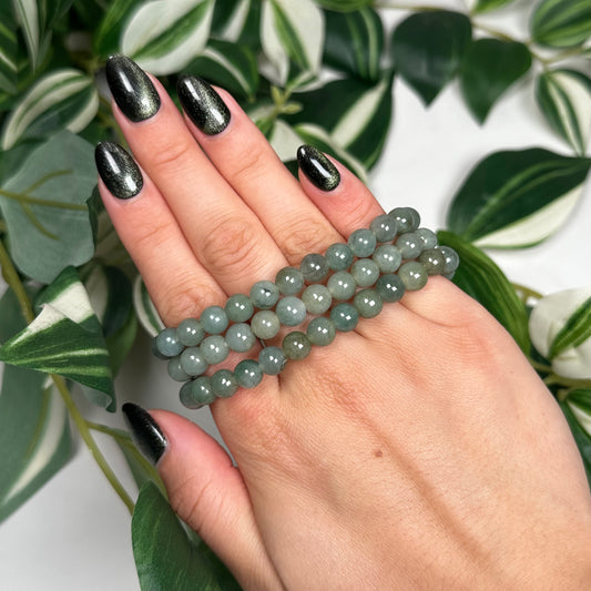 Burma jade bracelet 8mm