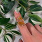 Size 7 gold plated golden healer ring