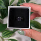 Size 5 rainbow fluorite ring