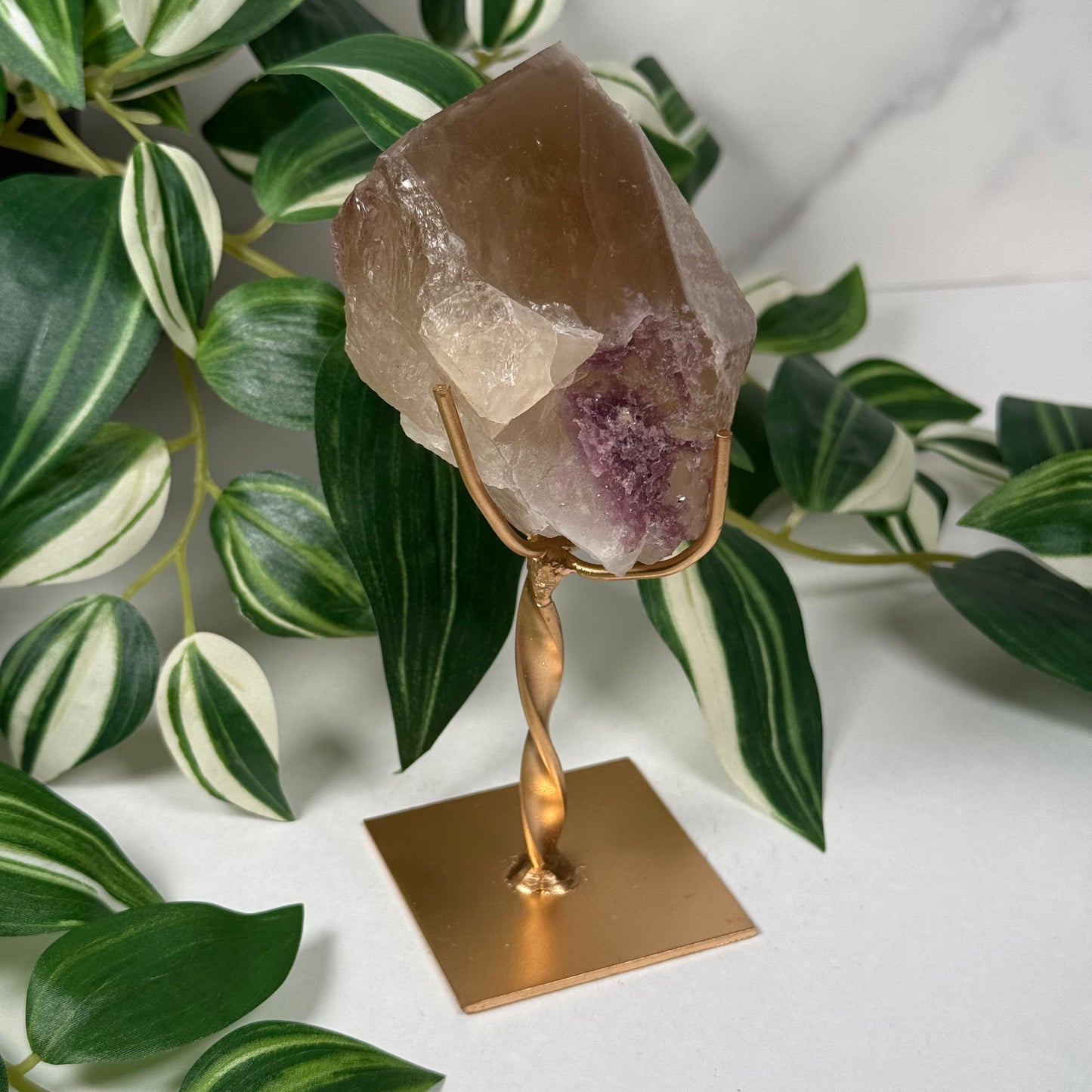 Natural citrine with mica 348