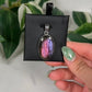 Pink/purple labradorite pendant C