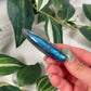 Blue labradorite hair clip C (clamp style) *odd shaped