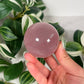 Star rose quartz sphere 128