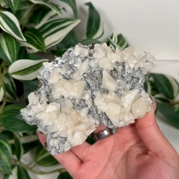 Calcite, sphalerite specimen