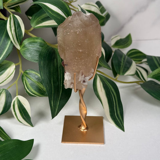 Natural citrine with mica 136