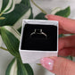 Black tourmaline ring (Sizes 5, 6, 8)