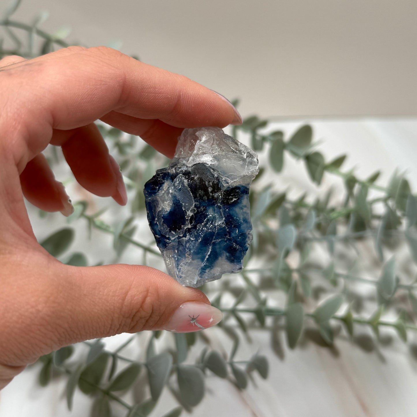 Blue halite 150