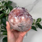 Pink amethyst x amethyst sphere 620