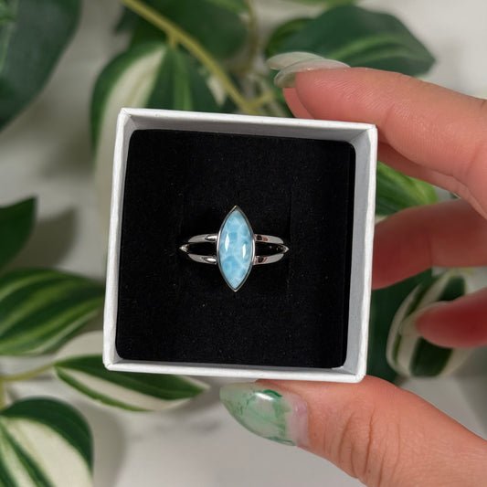 Size 10 Larimar ring
