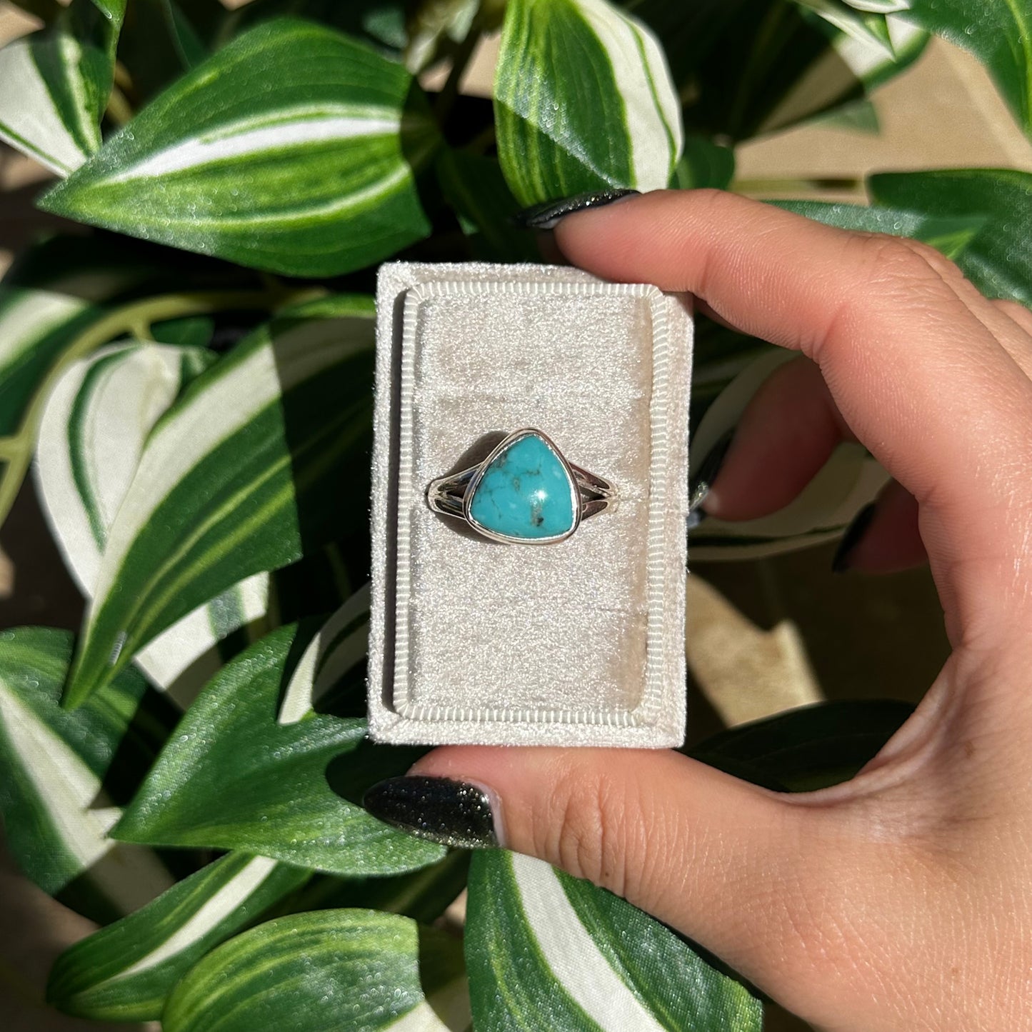 Size 11 Arizona turquoise ring