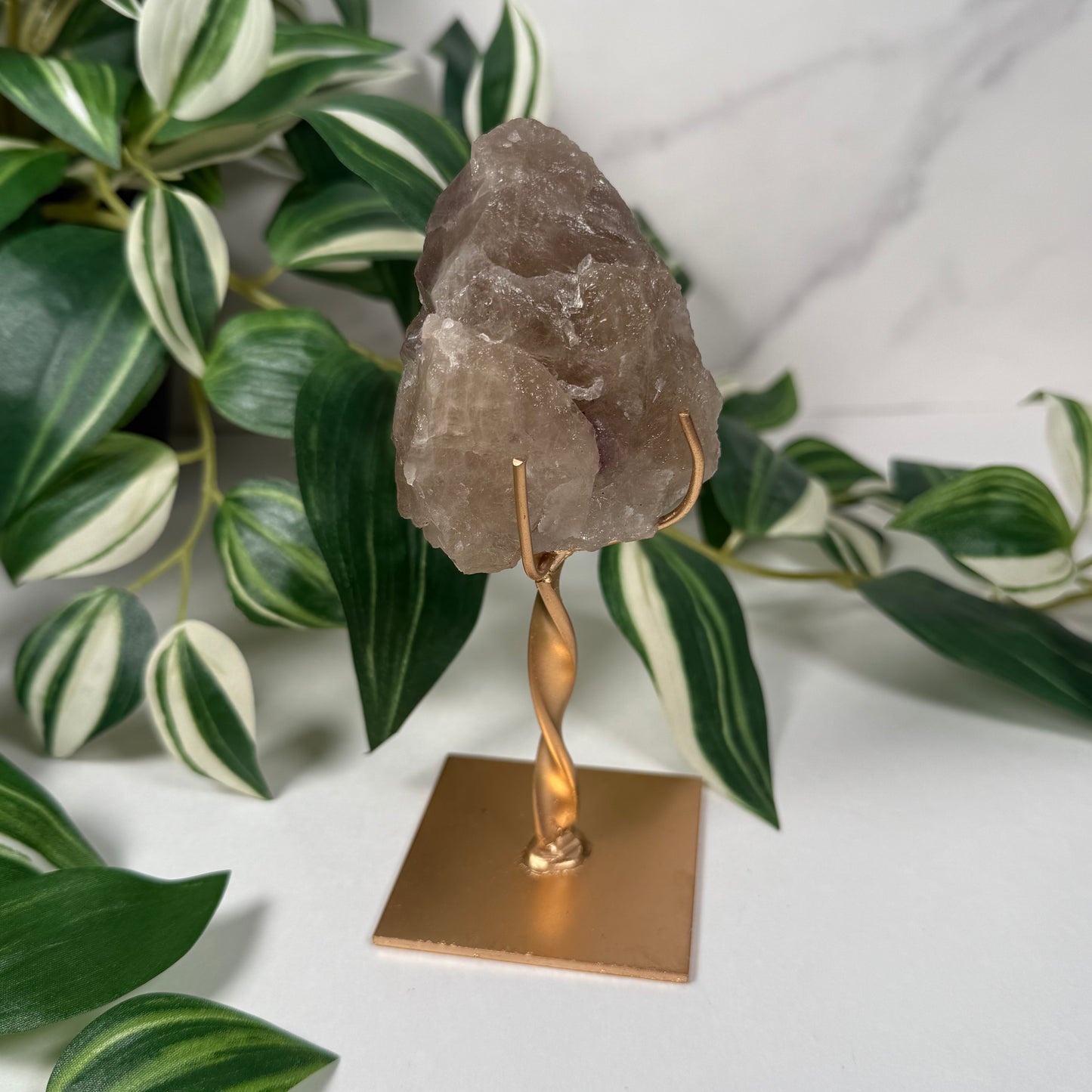 Natural citrine with mica 112