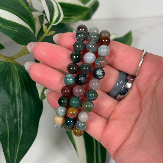 Bloodstone bracelet 8mm
