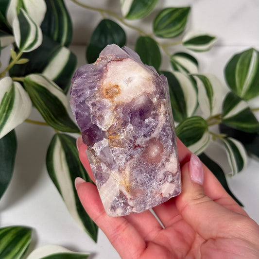 Pink amethyst tower 48