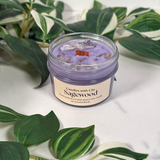 Sagewood Candle - Small 4oz