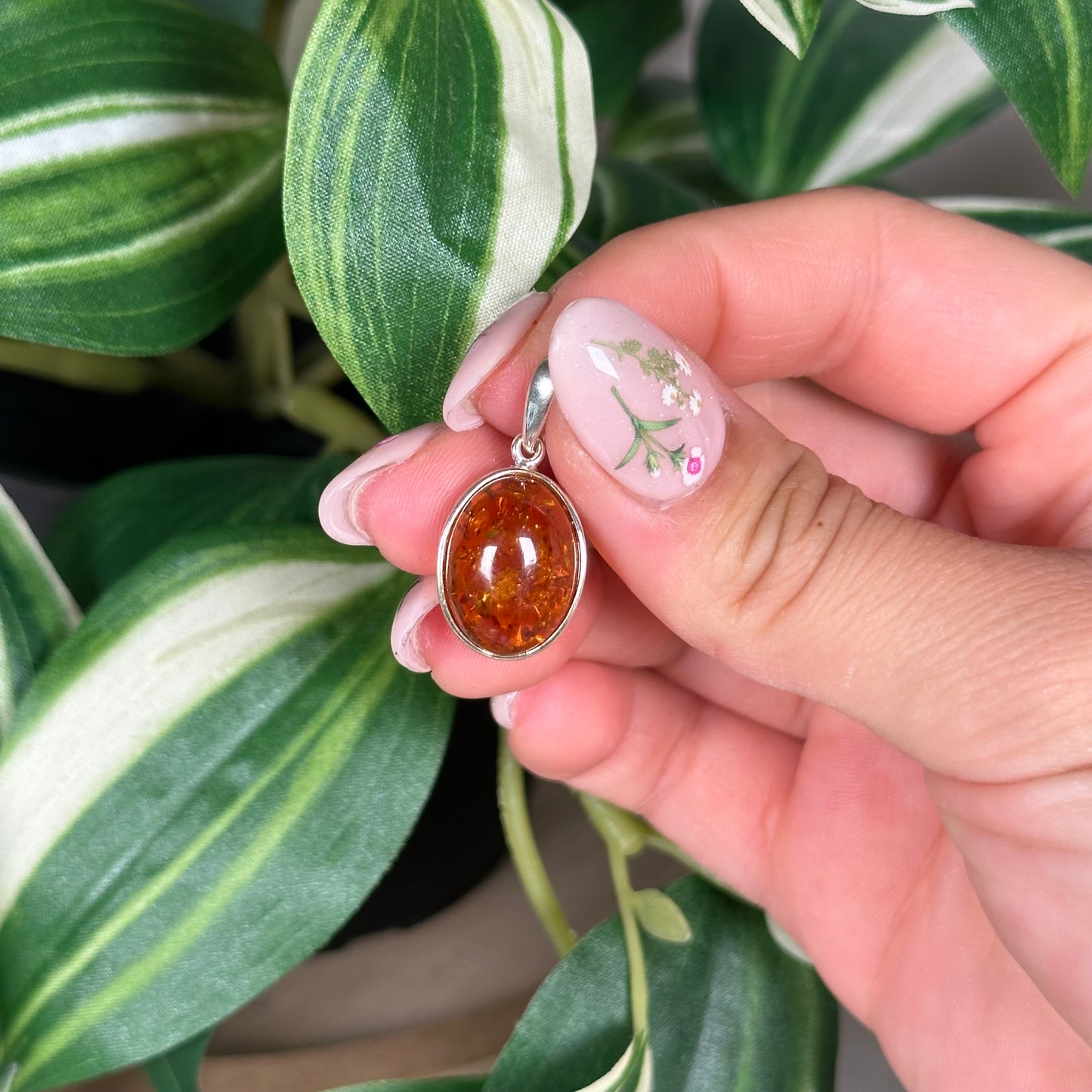 Amber pendant