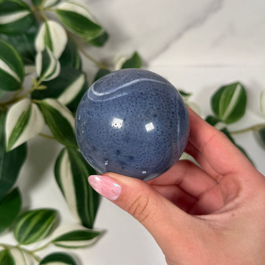 Blue coral sphere
