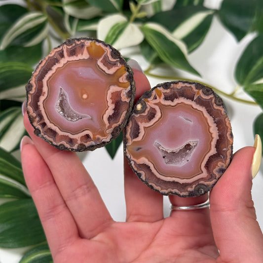 Zhanguo agate pair 130
