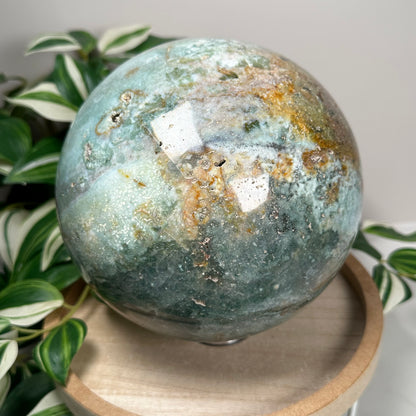 XL sea jasper sphere