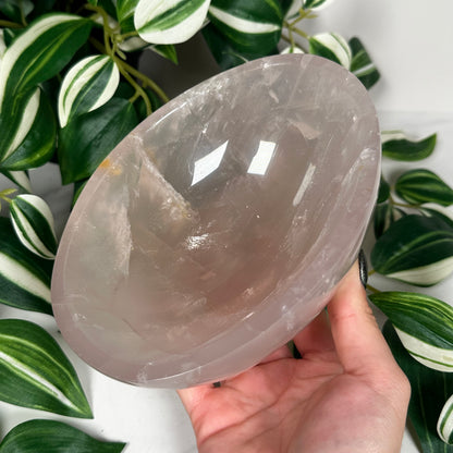 Rose quartz bowl 76