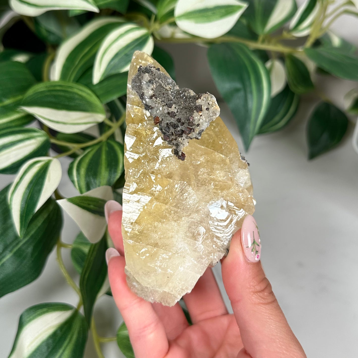 Sweetwater calcite with chalcopyrite 136