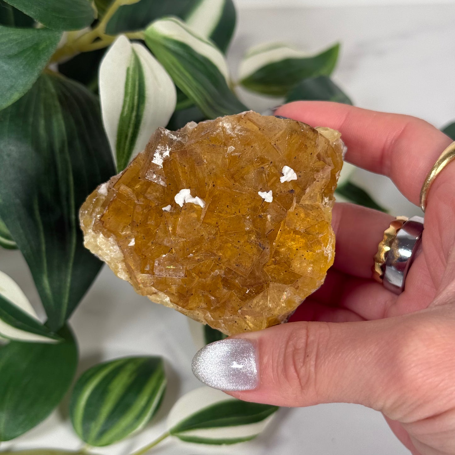 Moscona mine yellow fluorite 48