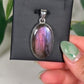 Pink/purple labradorite pendant C